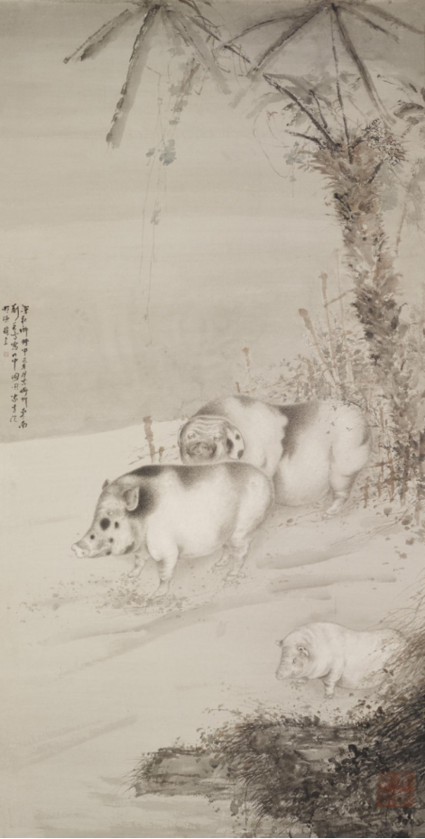 “向往经典－-刘万鸣字画艺术展”在西安陕西省好意思术博物馆举办