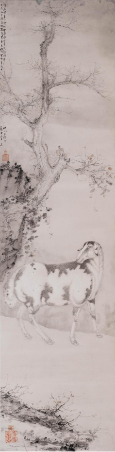 “向往经典－-刘万鸣字画艺术展”在西安陕西省好意思术博物馆举办