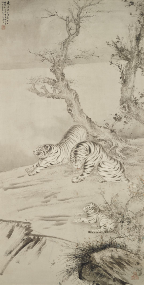 “向往经典－-刘万鸣字画艺术展”在西安陕西省好意思术博物馆举办