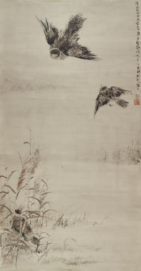 “向往经典－-刘万鸣字画艺术展”在西安陕西省好意思术博物馆举办