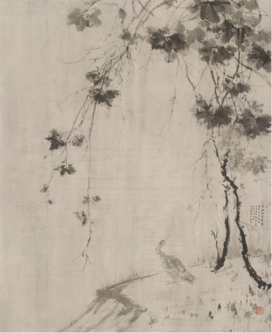 “向往经典－-刘万鸣字画艺术展”在西安陕西省好意思术博物馆举办