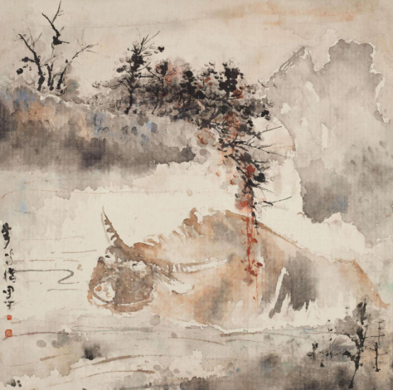 “向往经典－-刘万鸣字画艺术展”在西安陕西省好意思术博物馆举办