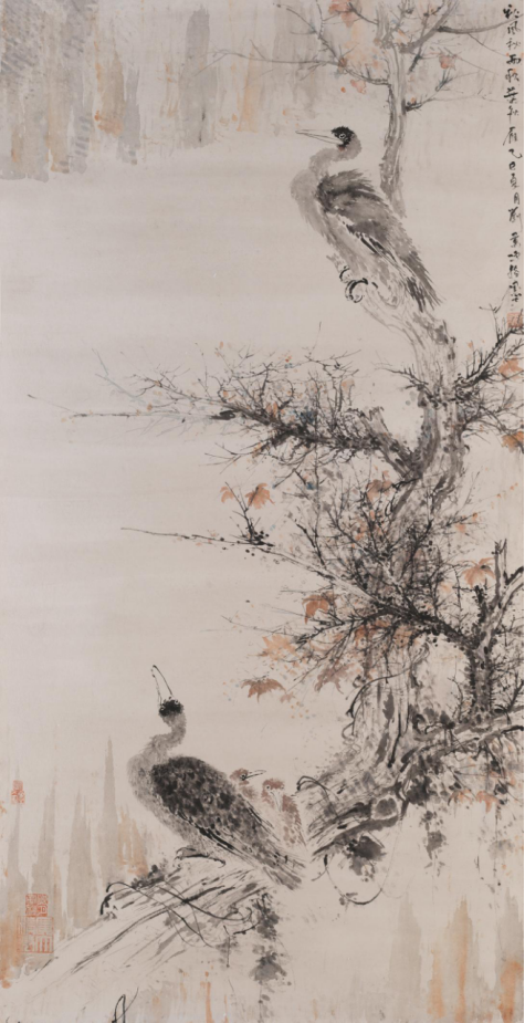 “向往经典－-刘万鸣字画艺术展”在西安陕西省好意思术博物馆举办